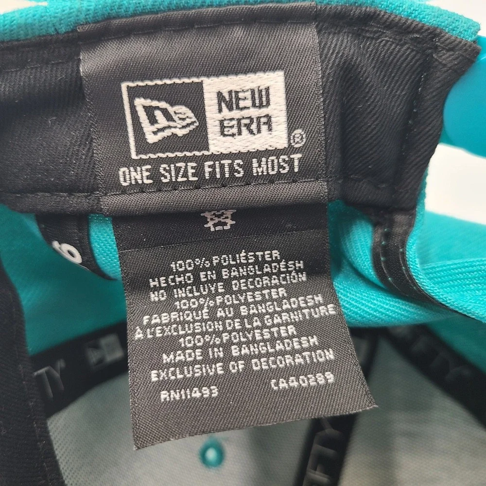 Miami Dolphins‎ Hat Snapback New Era 9Fifty Aqua NFL 1993 Pro Bowl Hawaii Patch